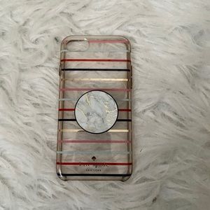 🌈5/$25🌈kate spade with Case with pop socket